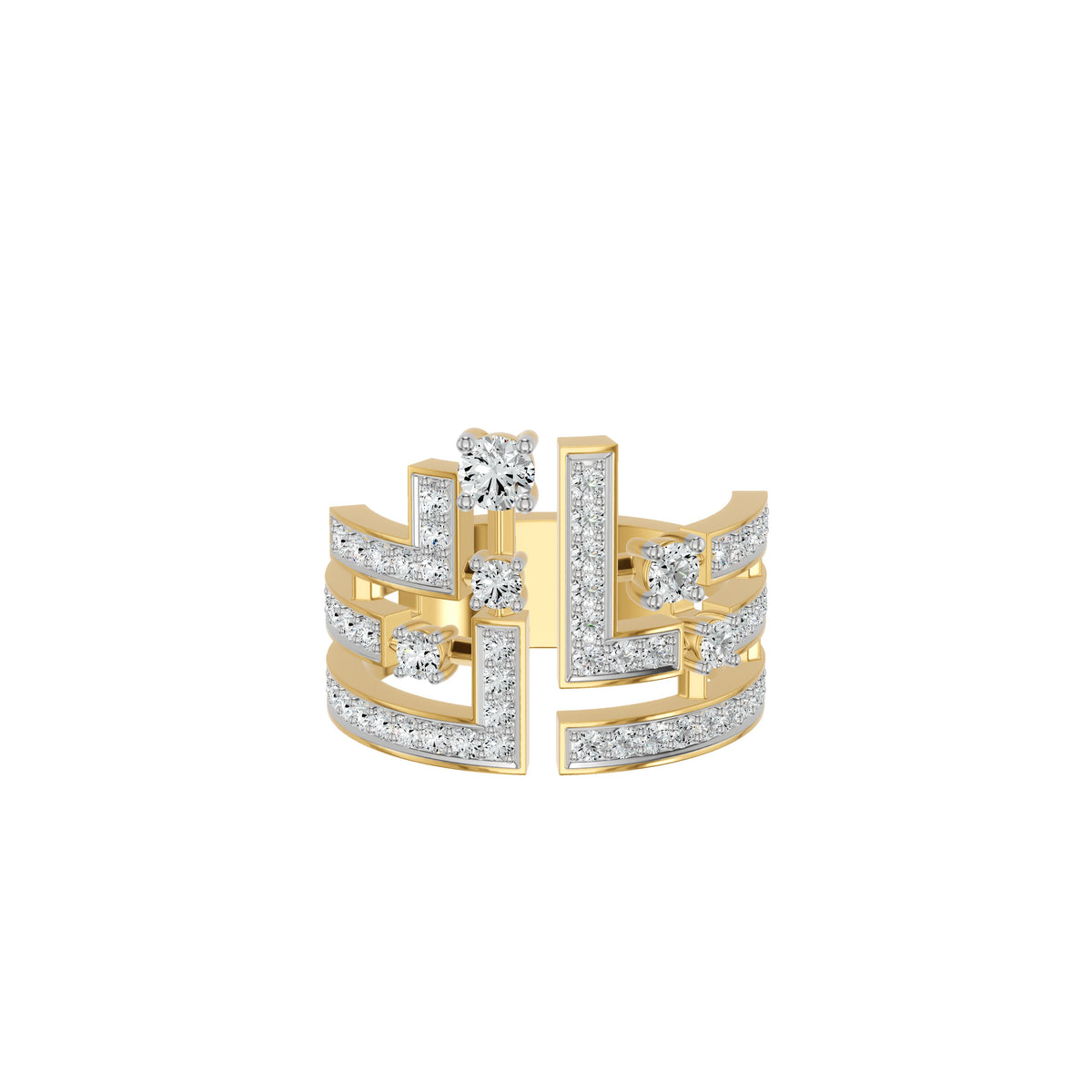 DLR002419 18 KT / Yellow Gold / 18