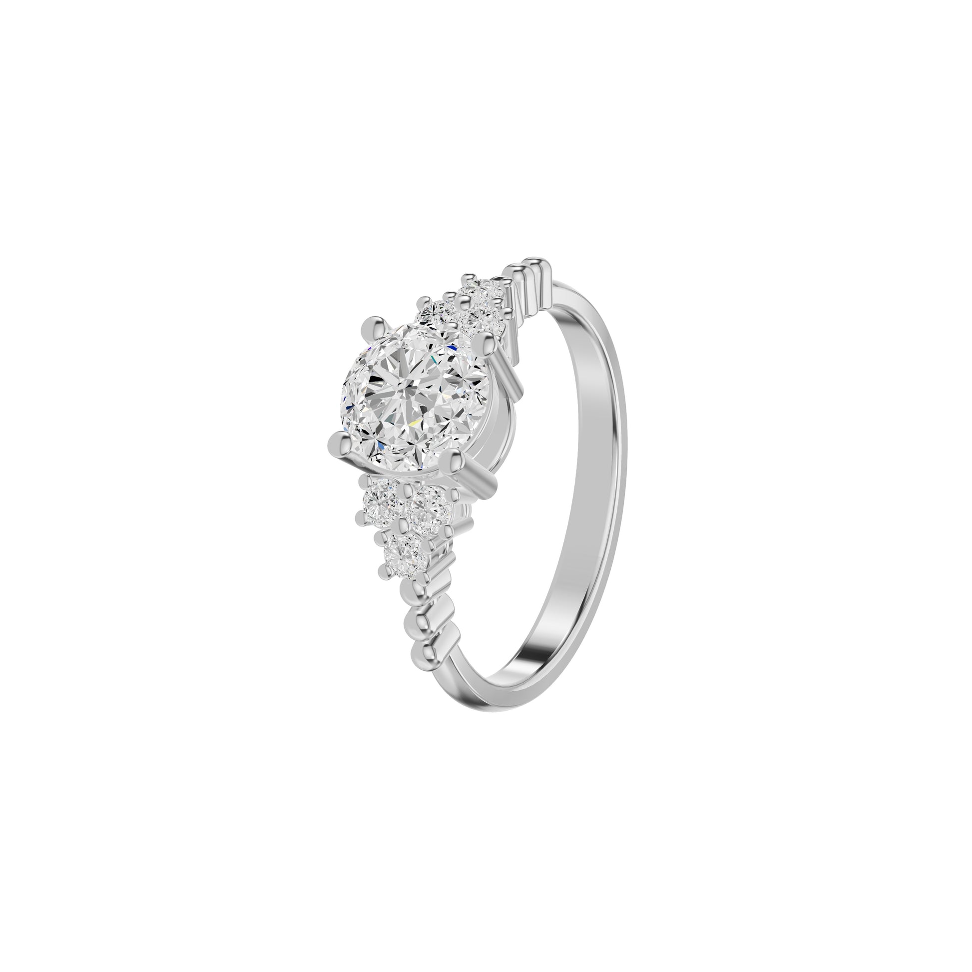 DLR002420 18 KT / White Gold / 18