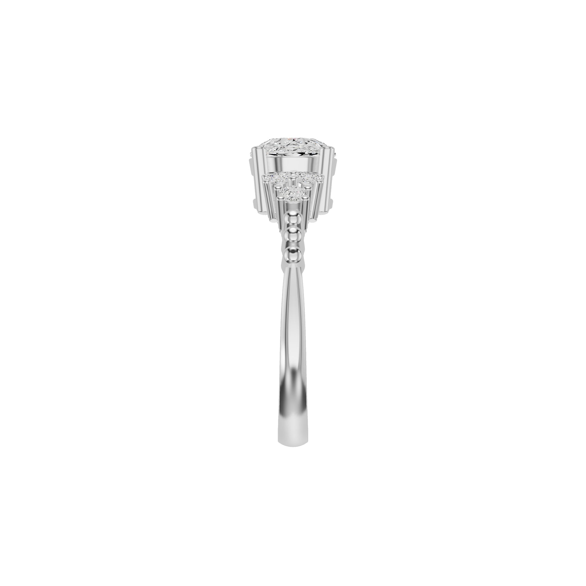 DLR002420 18 KT / White Gold / 18