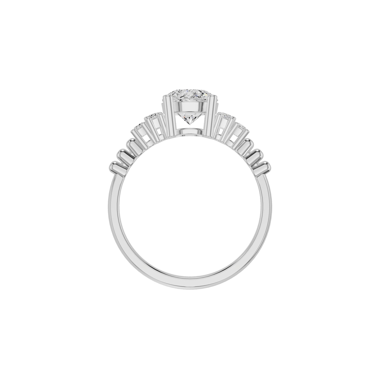 DLR002420 18 KT / White Gold / 18