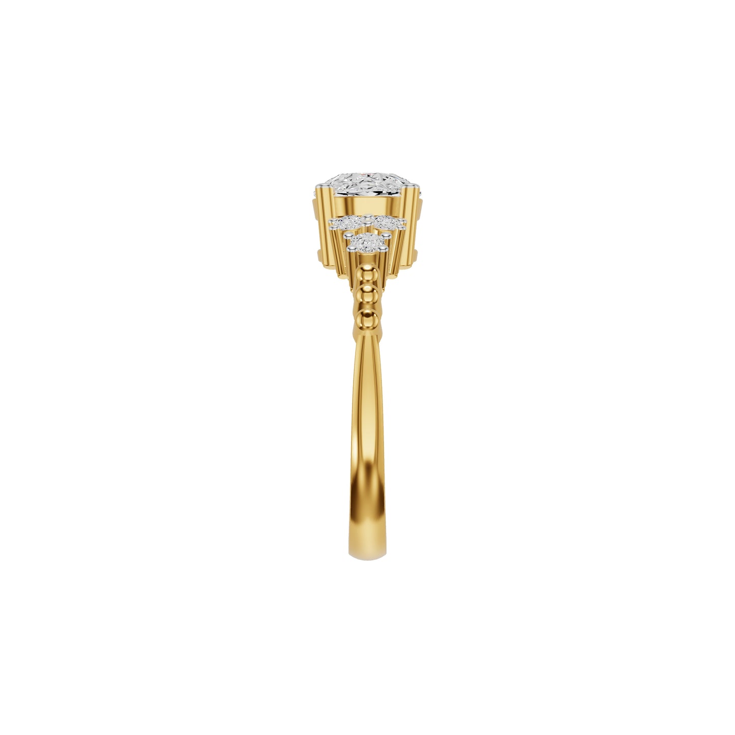 DLR002420 18 KT / Yellow Gold / 18