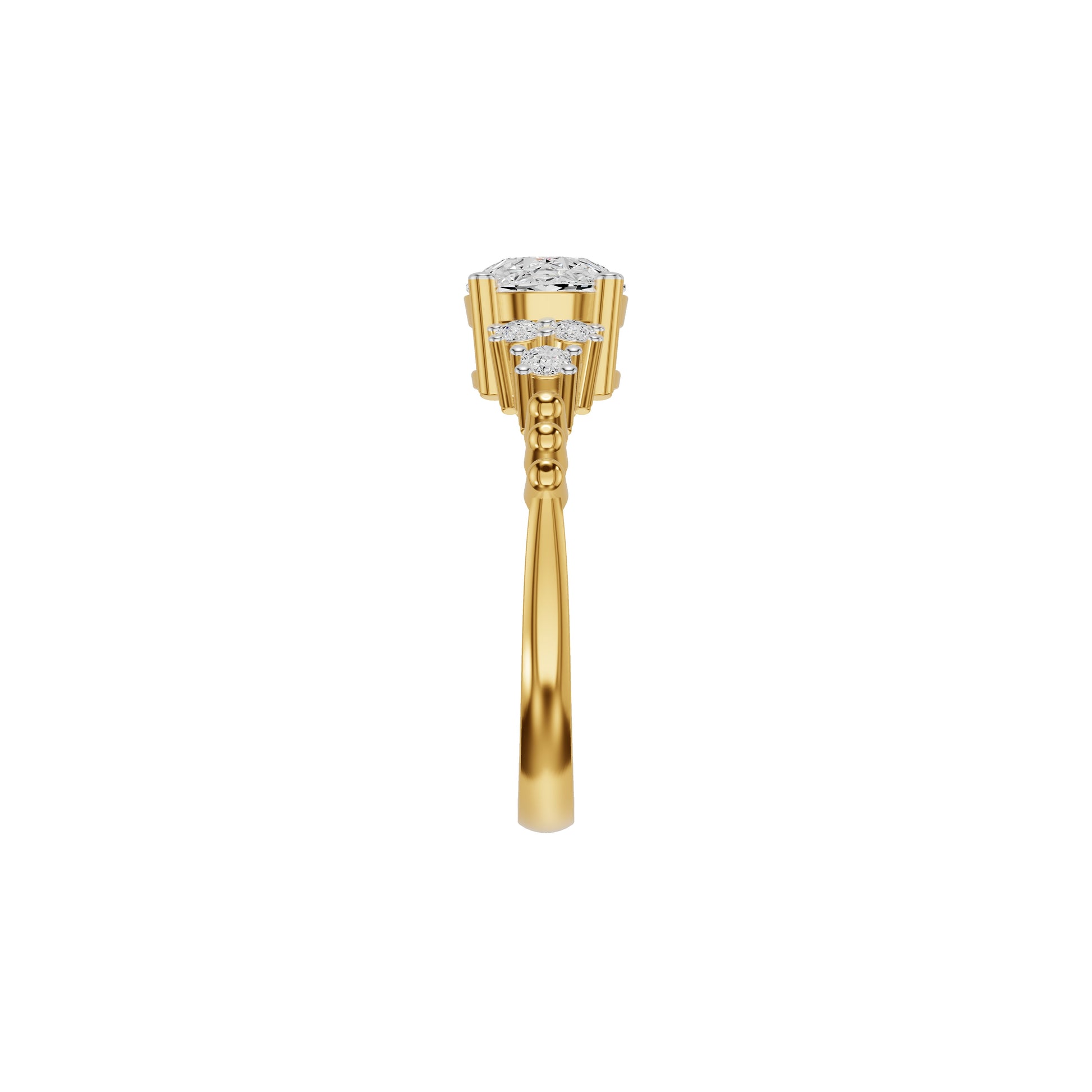 DLR002420 18 KT / Yellow Gold / 18