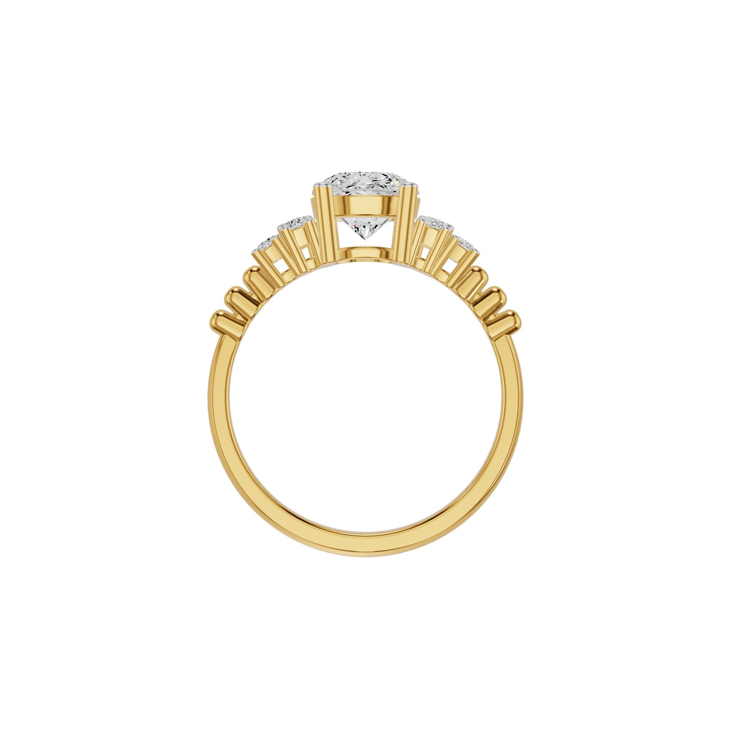 DLR002420 18 KT / Yellow Gold / 18