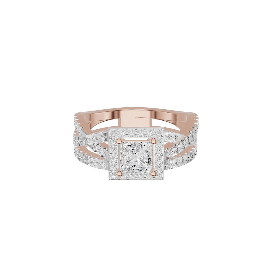DLR002421 18 KT / Rose Gold / 18