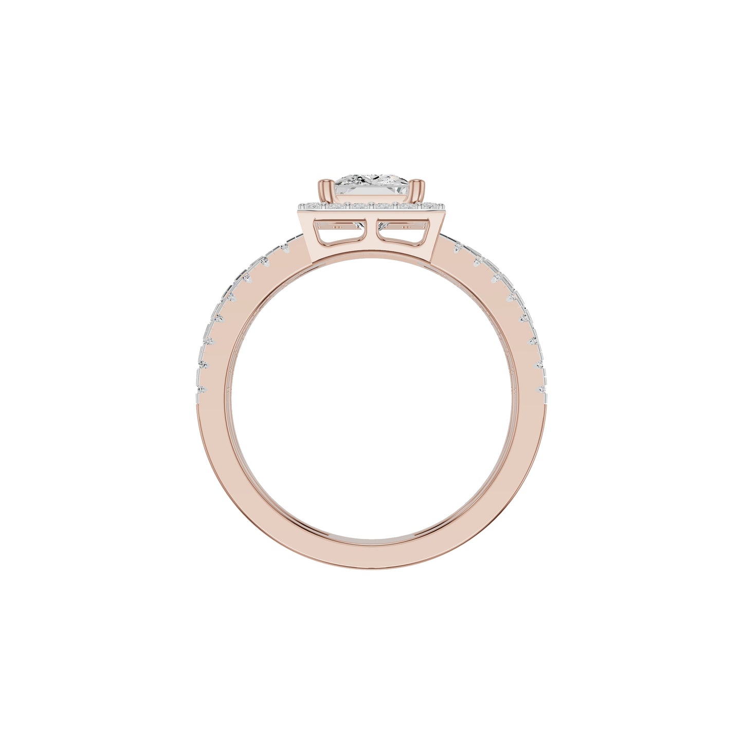 DLR002421 18 KT / Rose Gold / 18