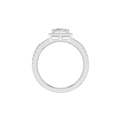 DLR002421 18 KT / White Gold / 18