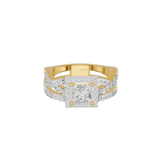 DLR002421 18 KT / Yellow Gold / 18