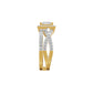 DLR002421 18 KT / Yellow Gold / 18