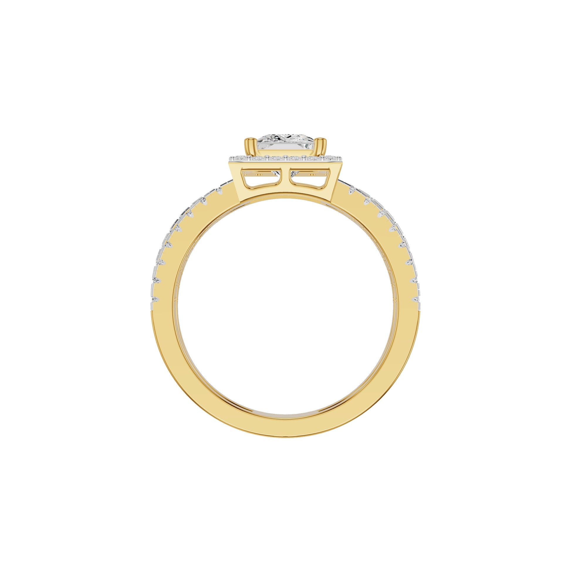DLR002421 18 KT / Yellow Gold / 18