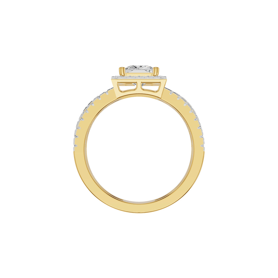 DLR002421 18 KT / Yellow Gold / 18