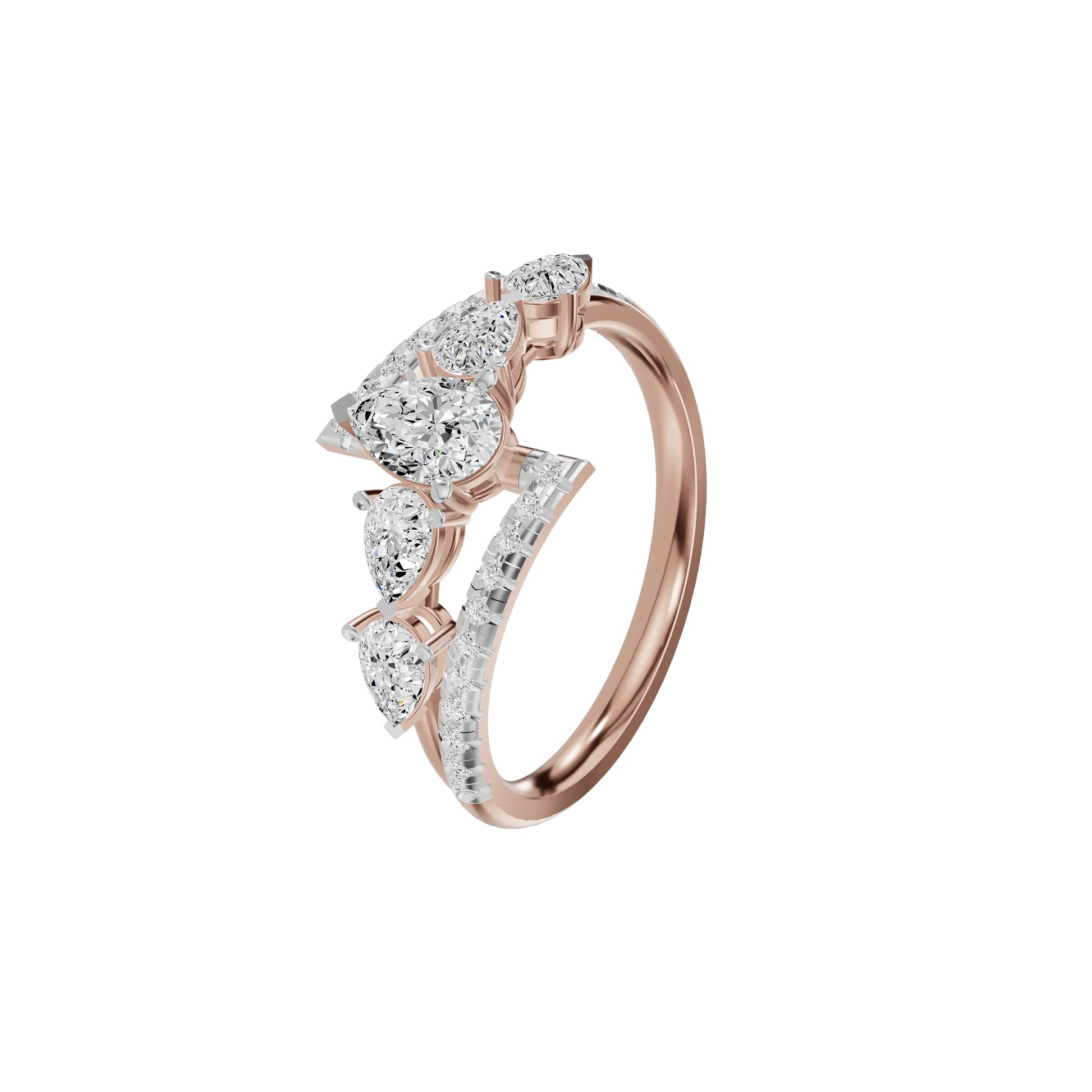 DLR002422 18 KT / Rose Gold / 18