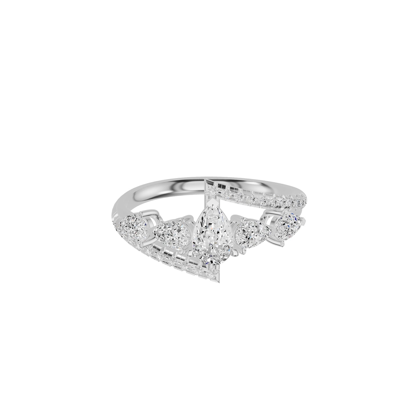 DLR002422 18 KT / White Gold / 18
