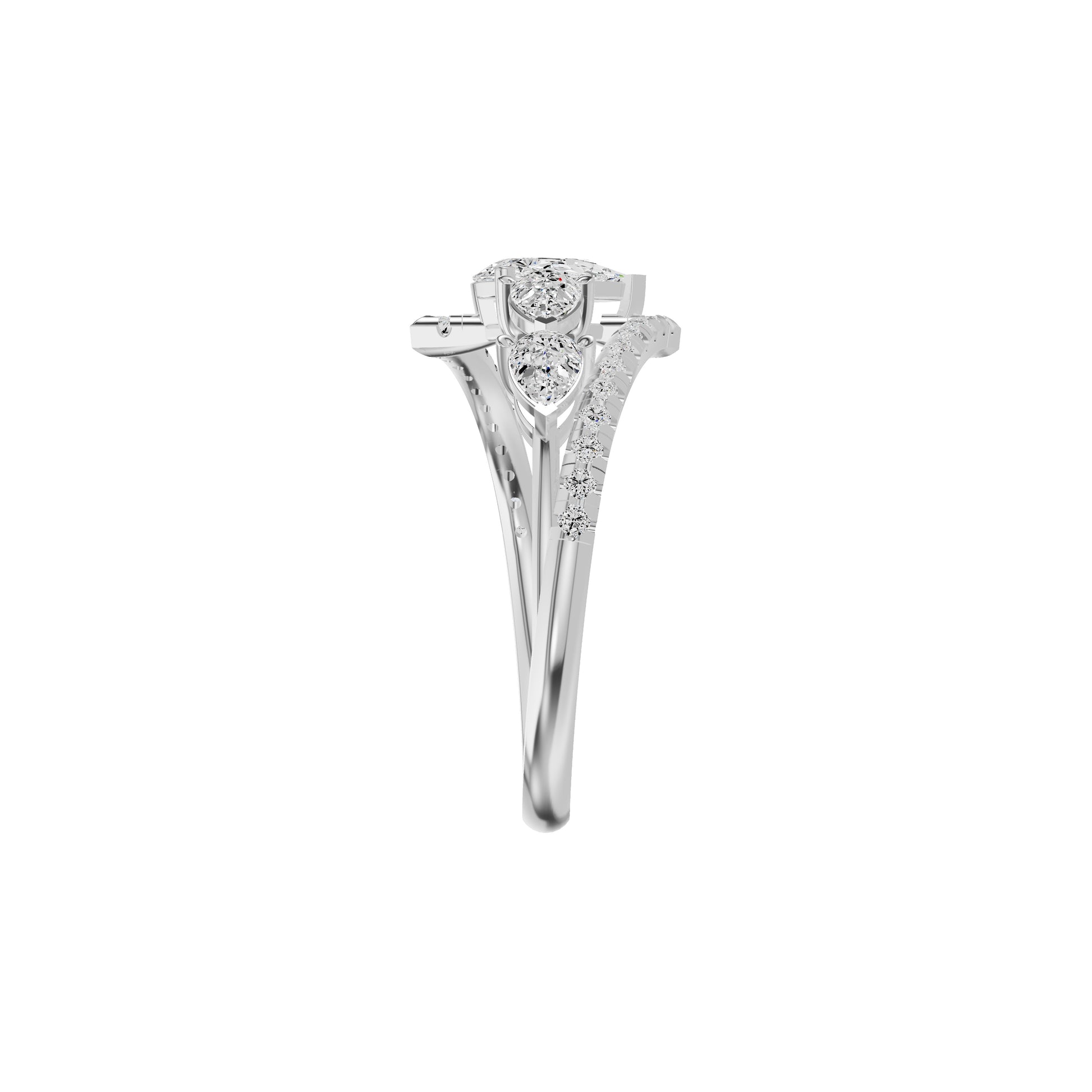 DLR002422 18 KT / White Gold / 18