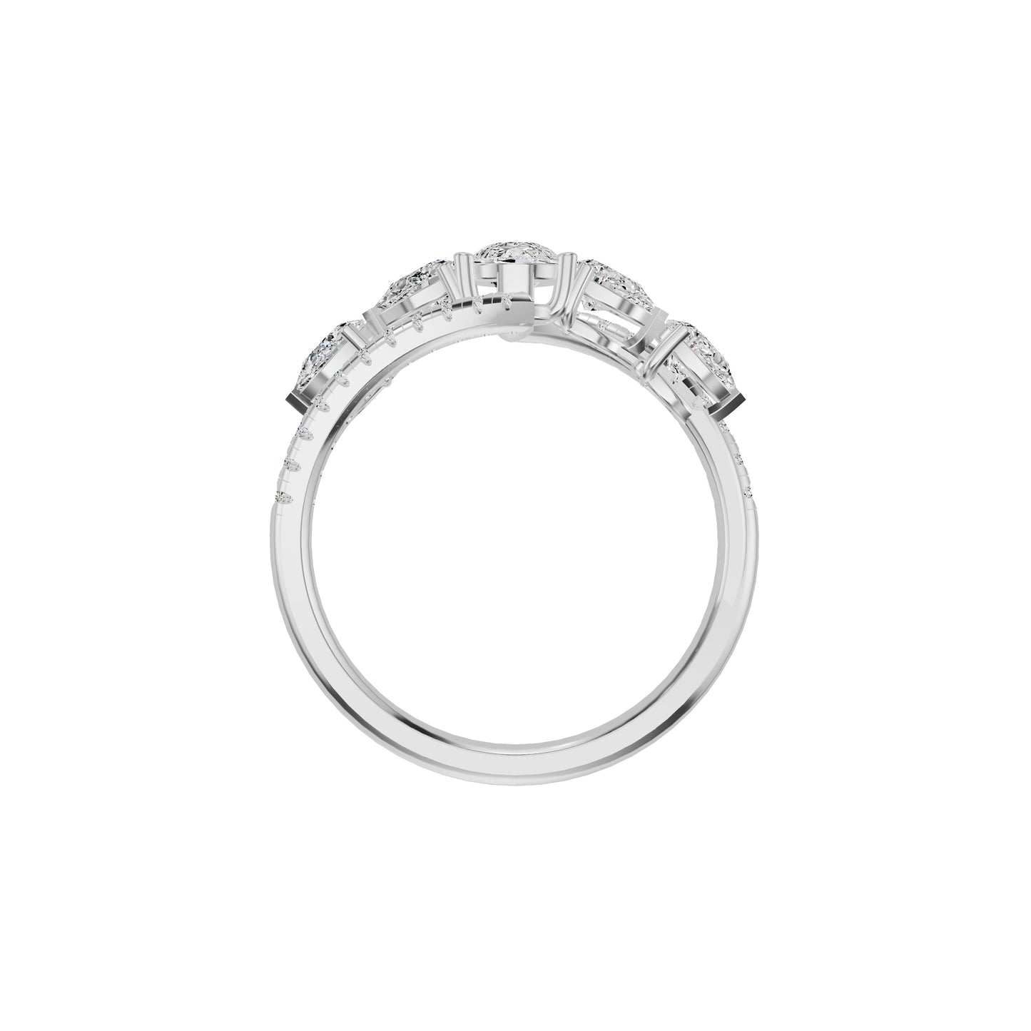 DLR002422 18 KT / White Gold / 18