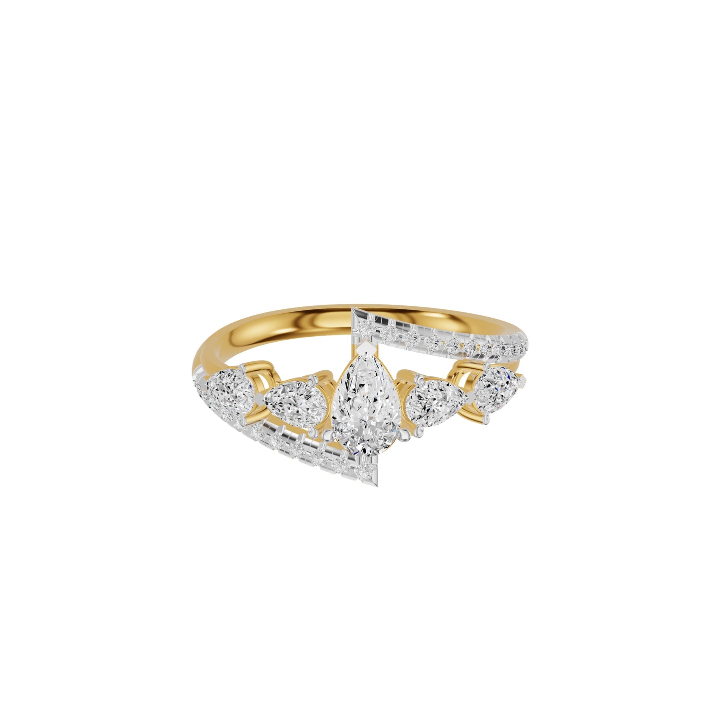 DLR002422 18 KT / Yellow Gold / 18