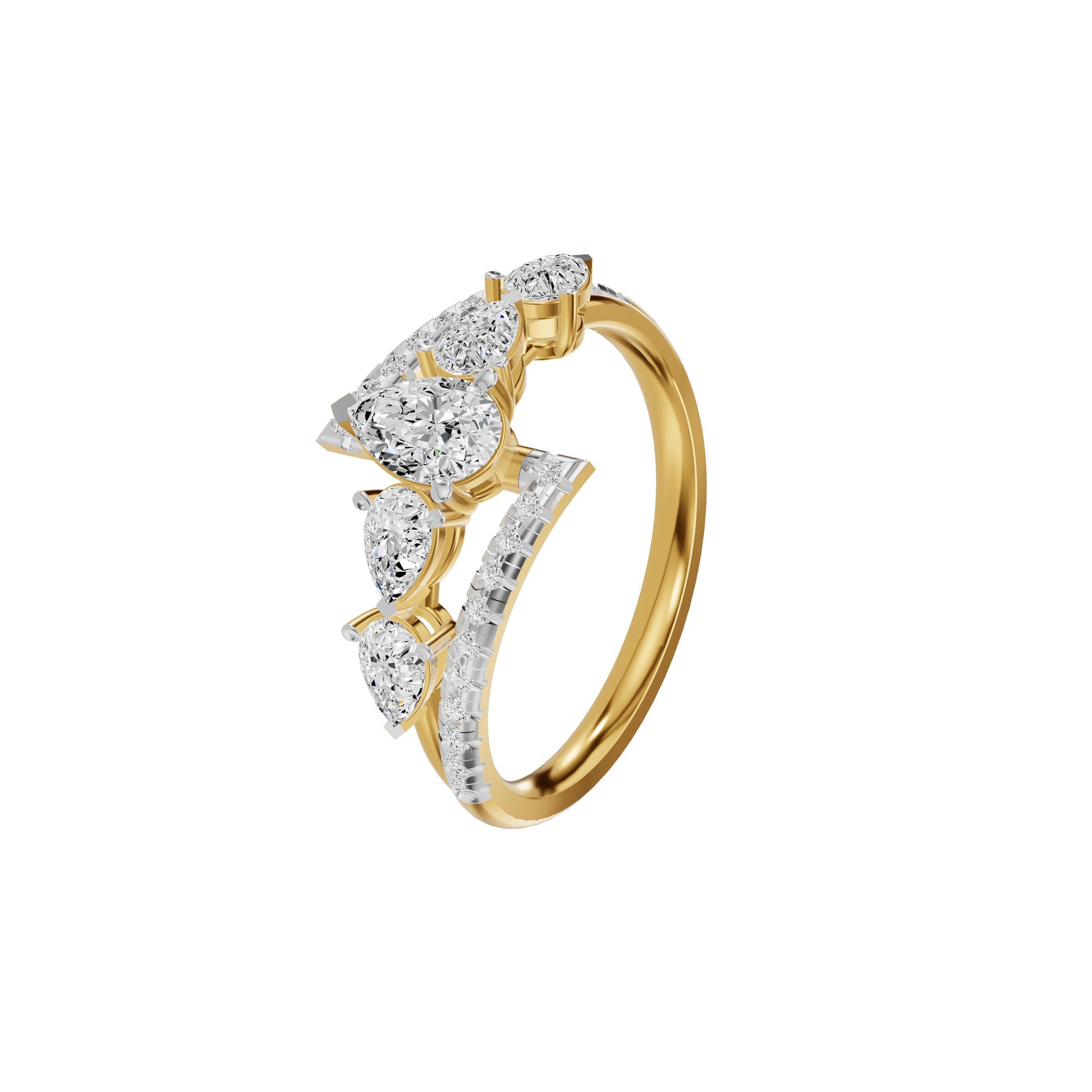 DLR002422 18 KT / Yellow Gold / 18