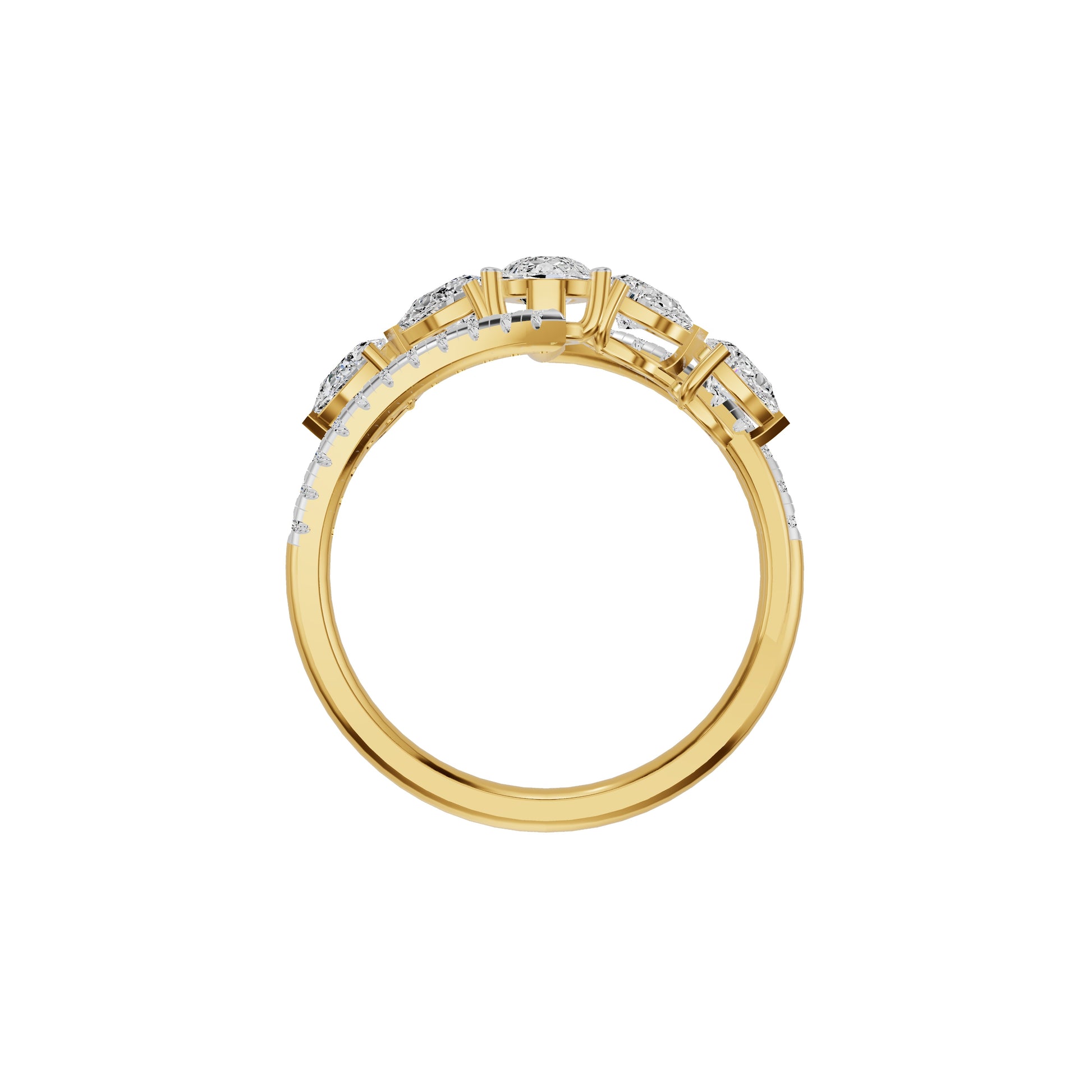 DLR002422 18 KT / Yellow Gold / 18
