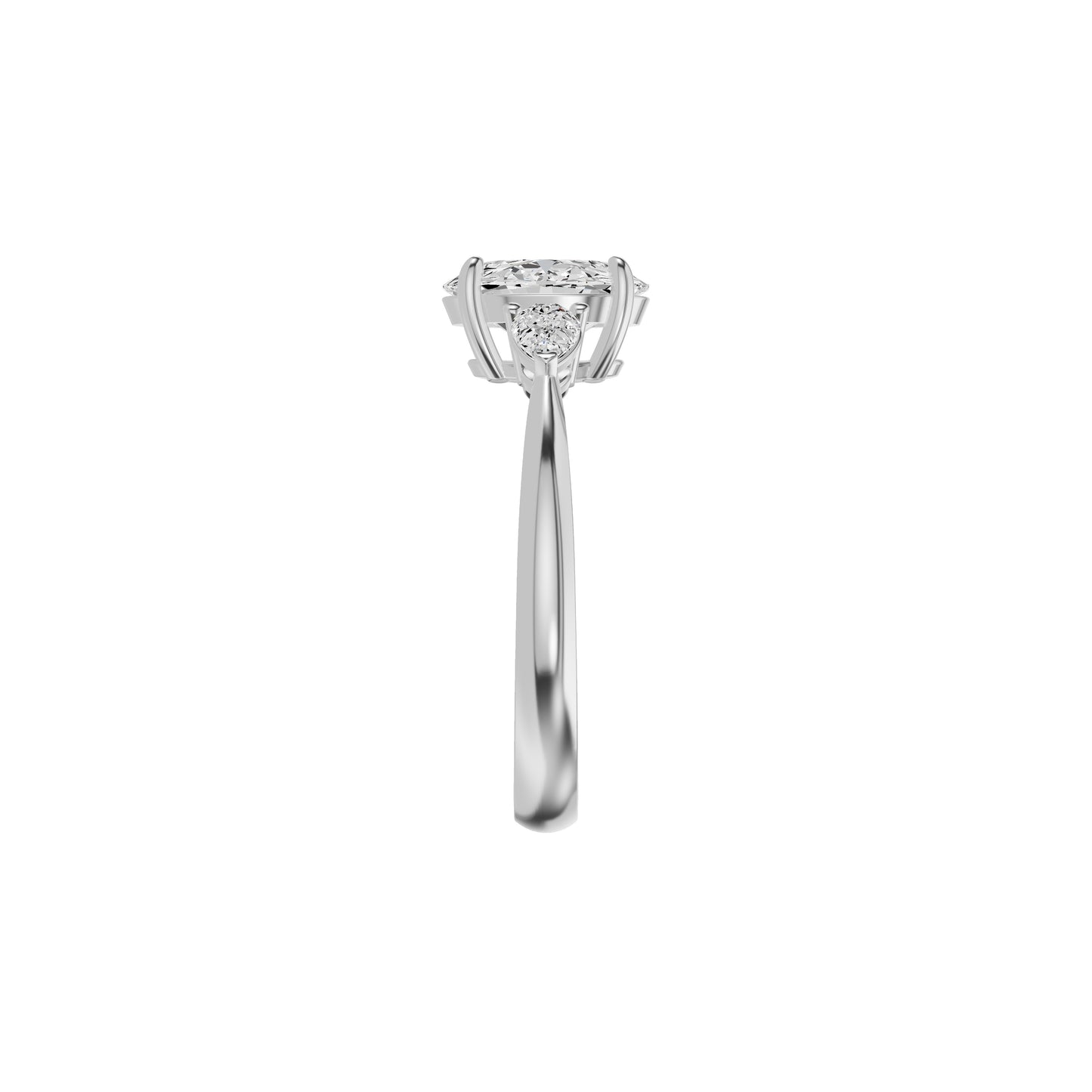 DLR002423 18 KT / White Gold / 18