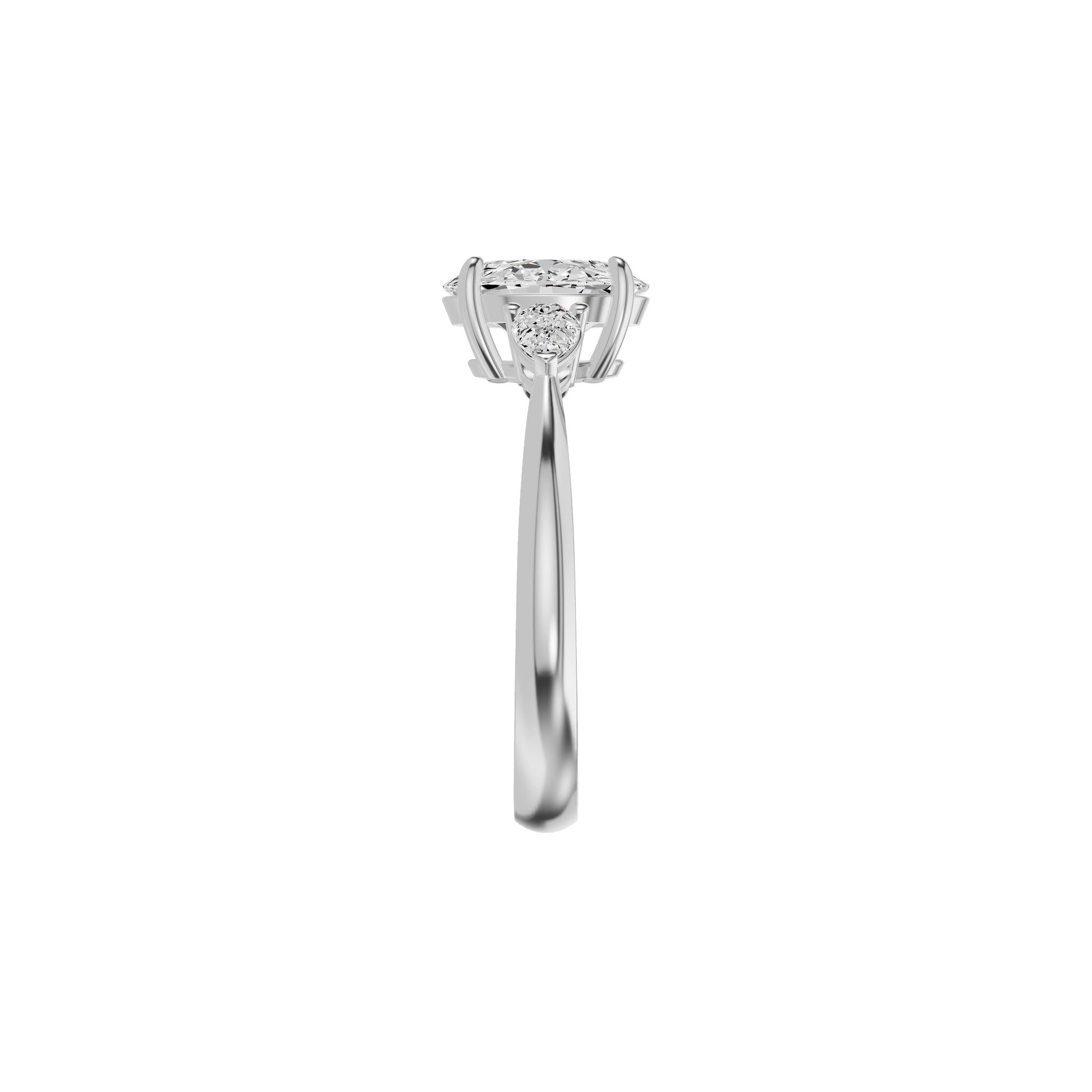 DLR002423 18 KT / White Gold / 18