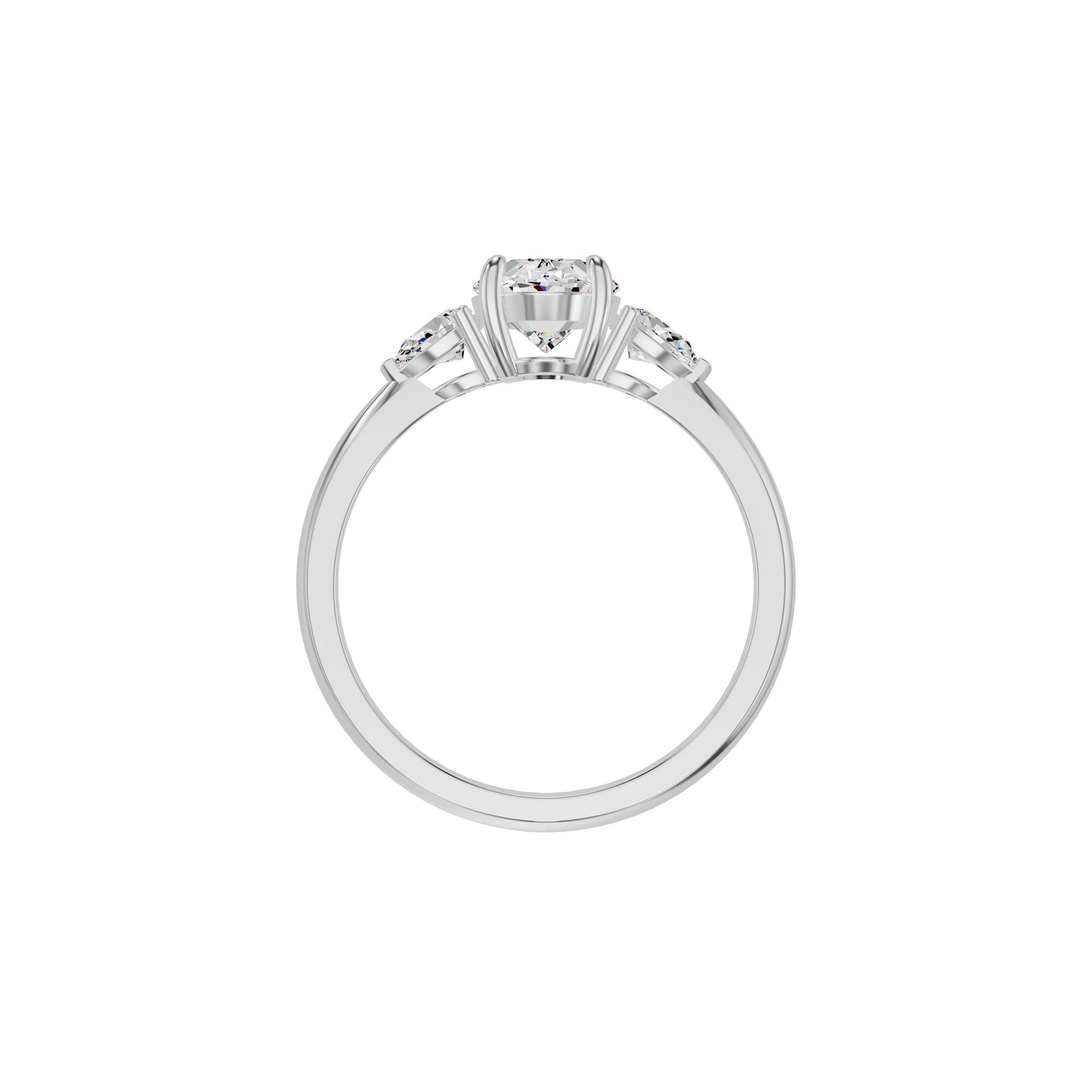 DLR002423 18 KT / White Gold / 18
