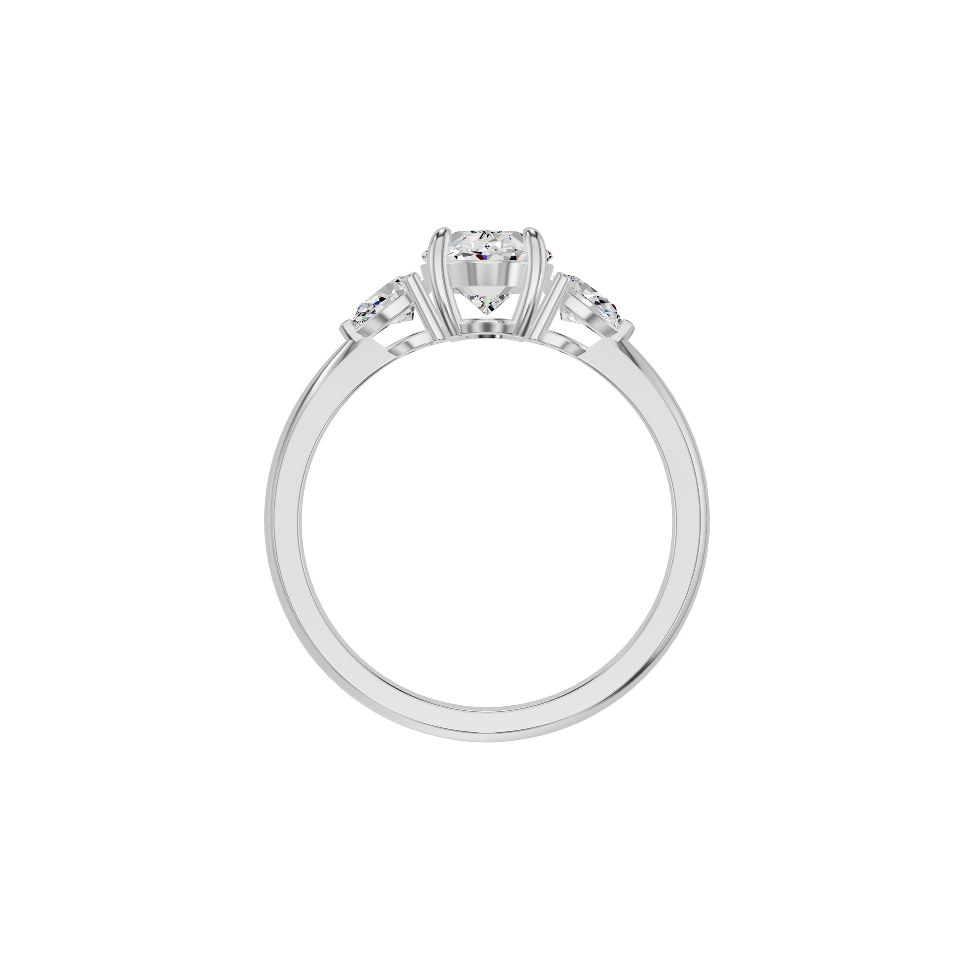DLR002423 18 KT / White Gold / 18