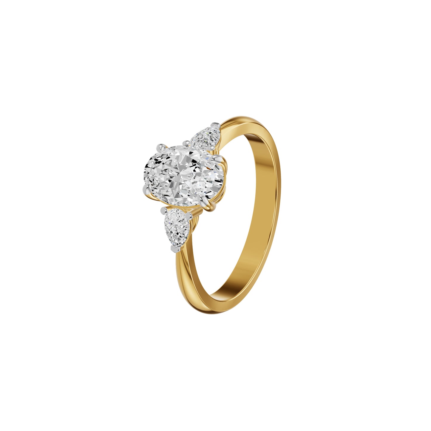 DLR002423 18 KT / Yellow Gold / 18