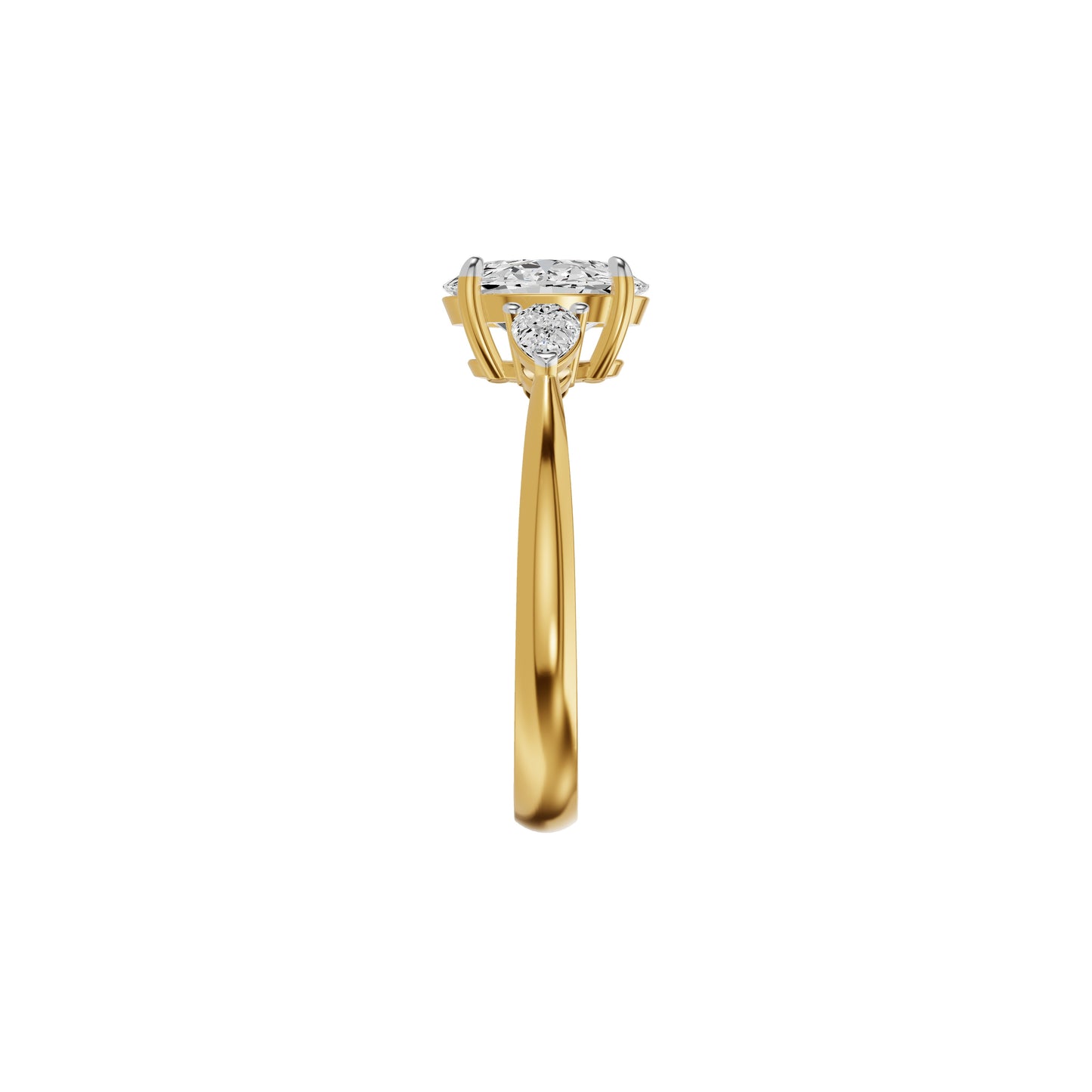 DLR002423 18 KT / Yellow Gold / 18