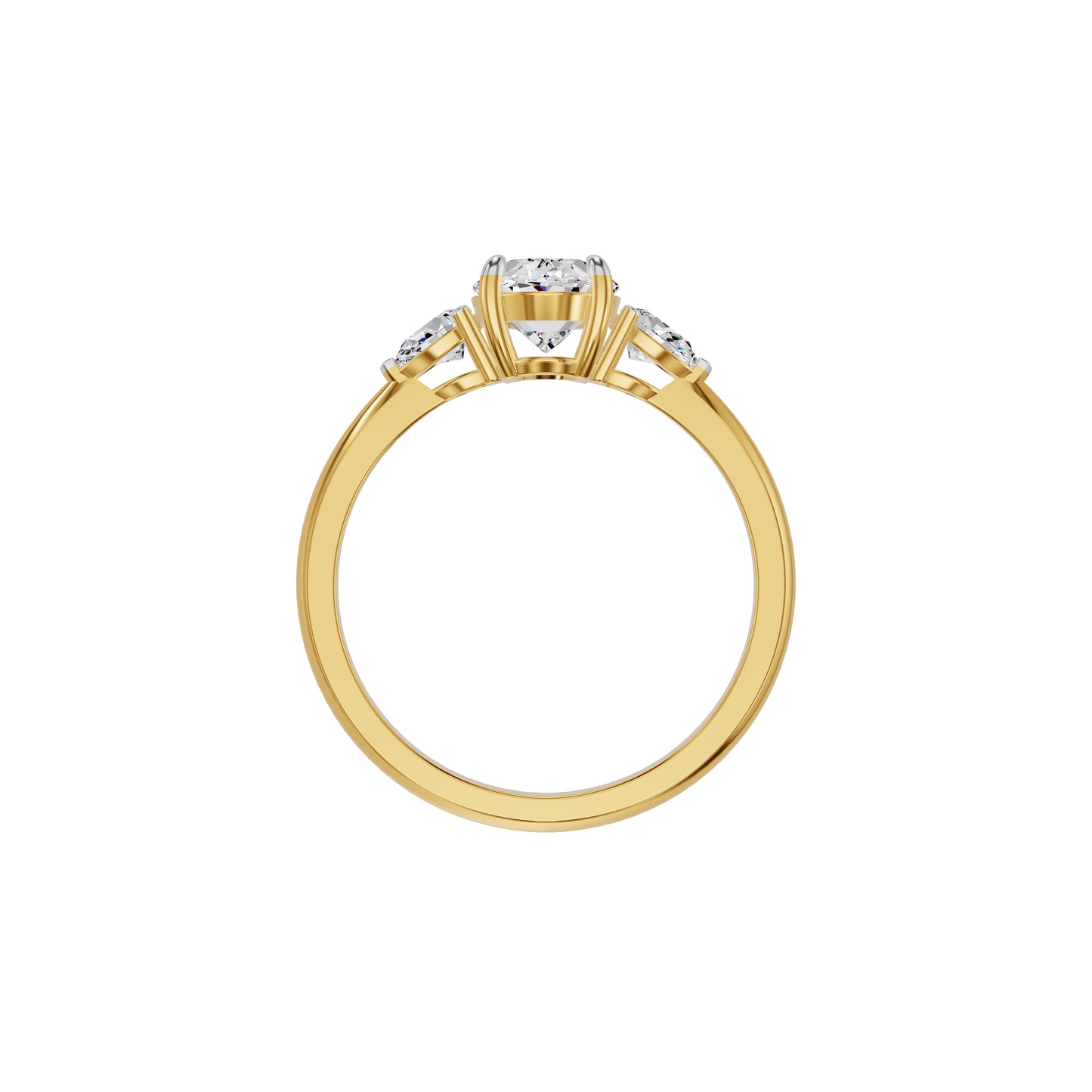 DLR002423 18 KT / Yellow Gold / 18