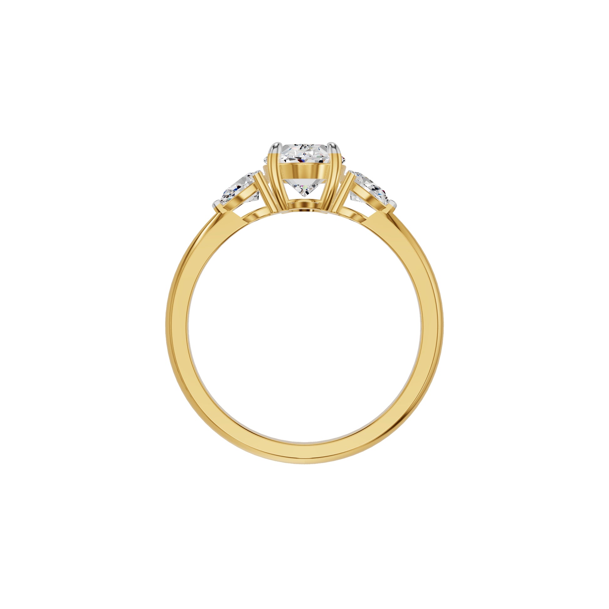 DLR002423 18 KT / Yellow Gold / 18