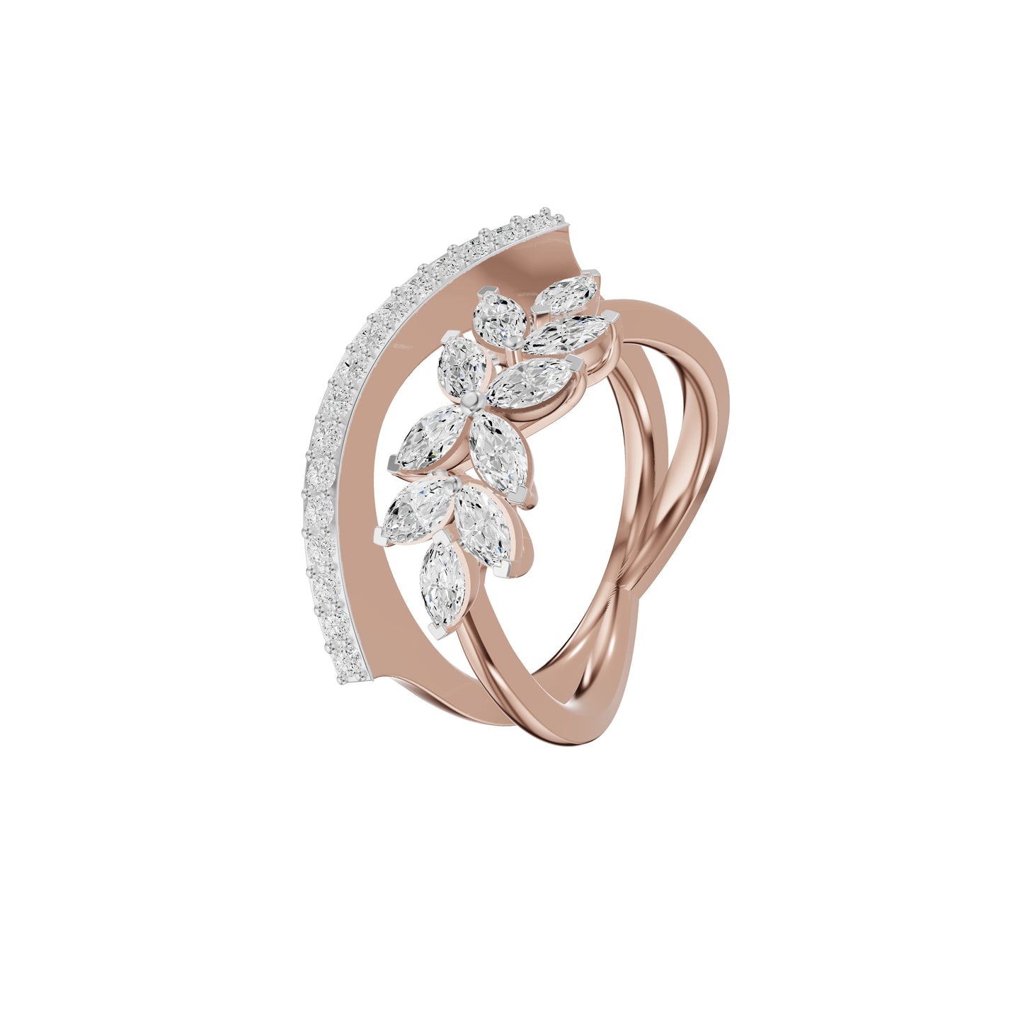 DLR002424 18 KT / Rose Gold / 18