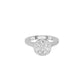 DLR002425 18 KT / White Gold / 18