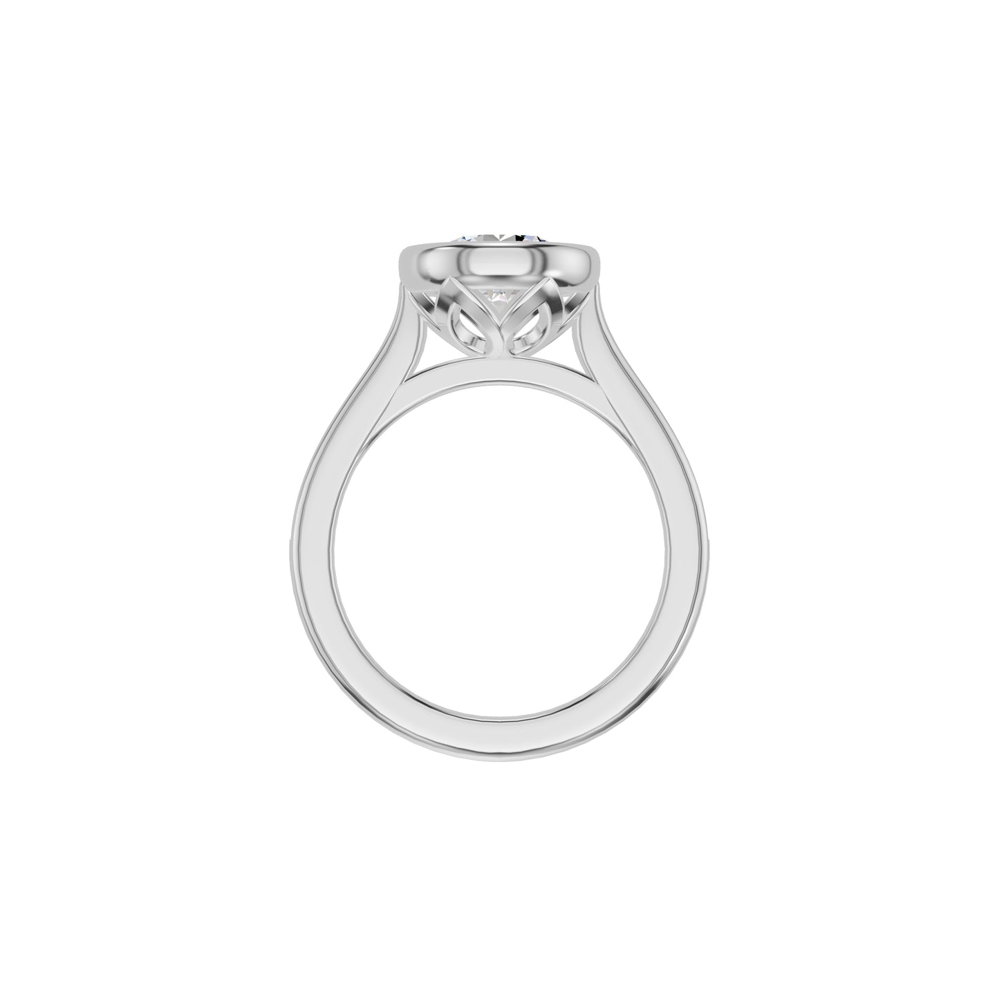 DLR002425 18 KT / White Gold / 18