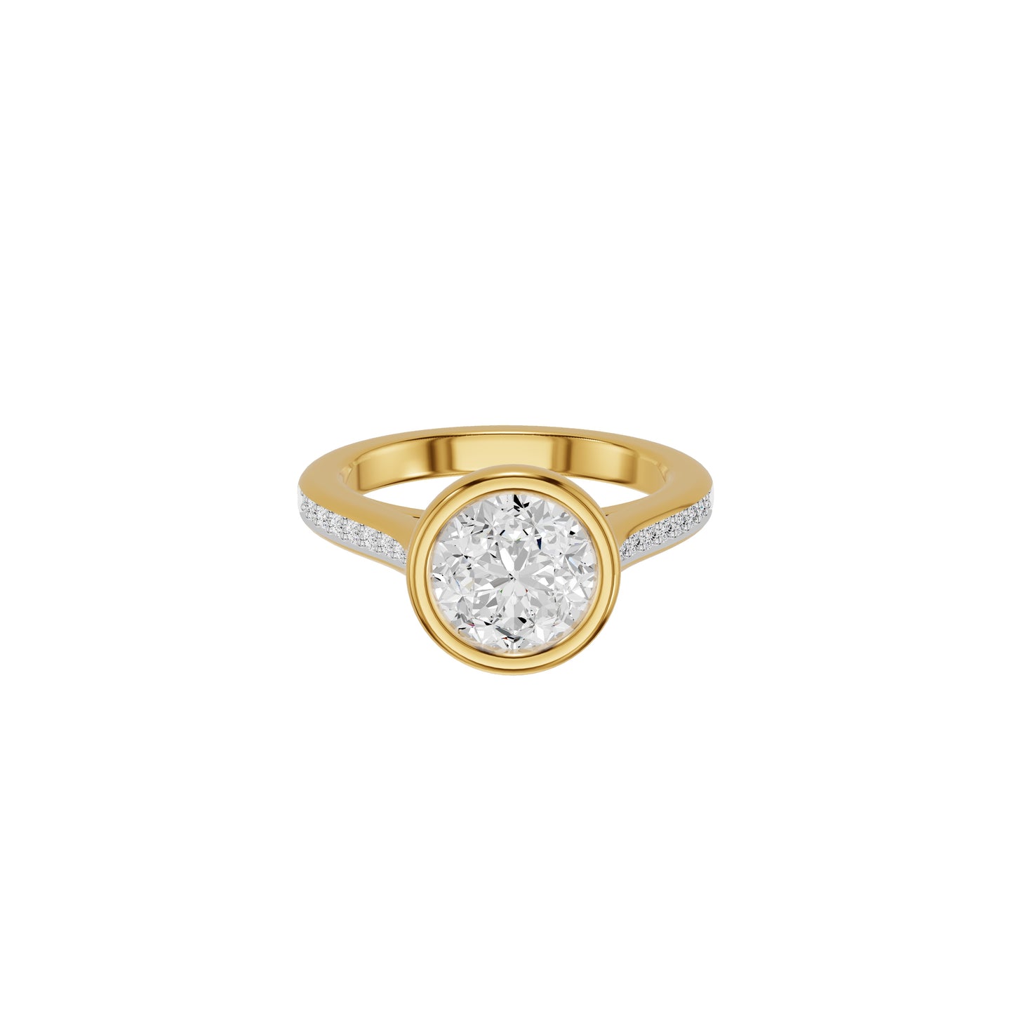 DLR002425 18 KT / Yellow Gold / 18