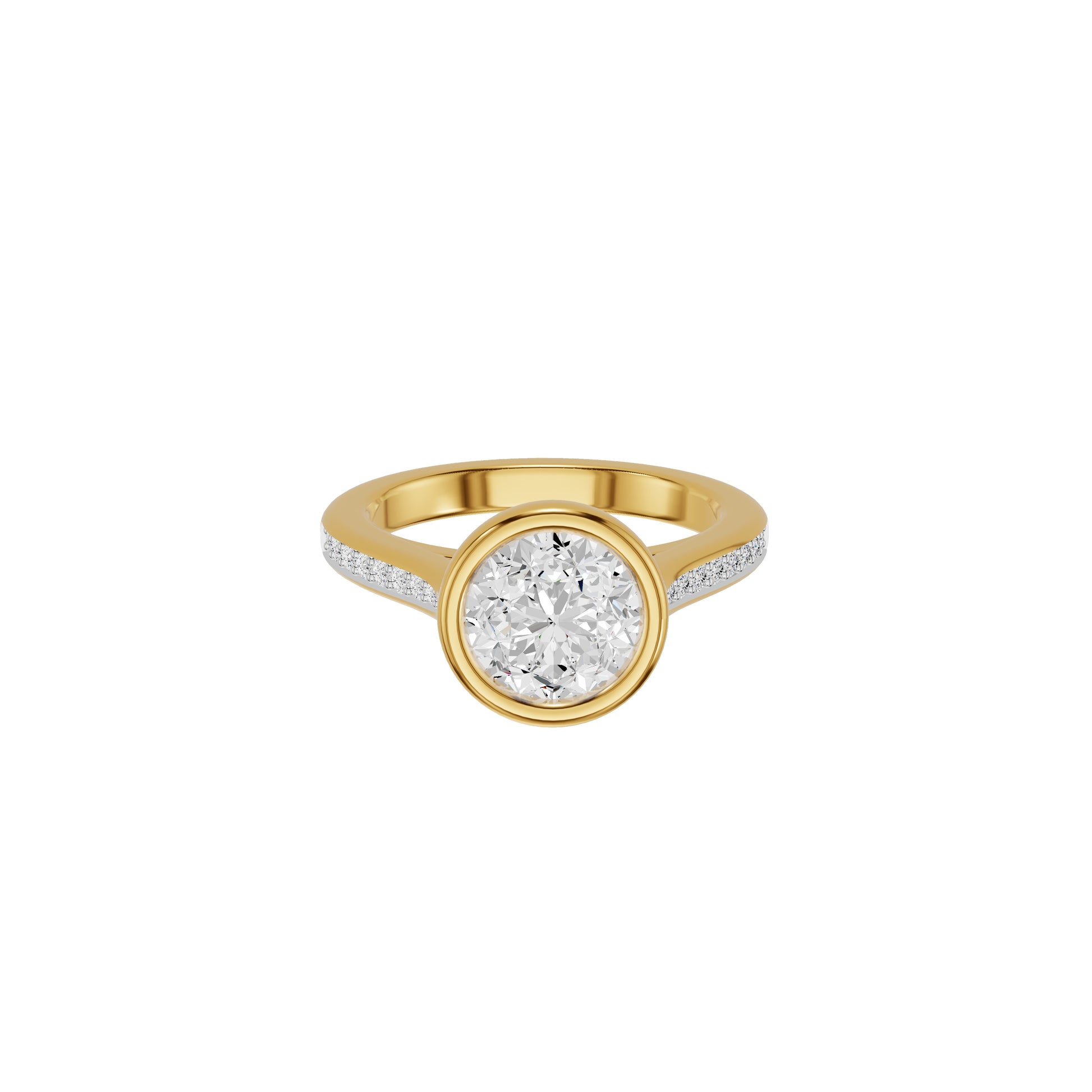 DLR002425 18 KT / Yellow Gold / 18
