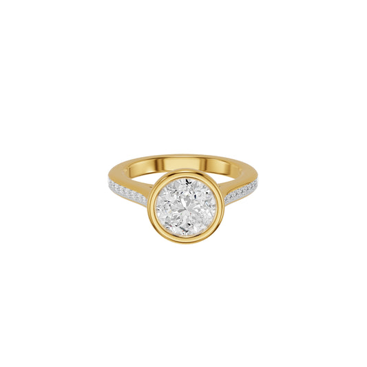 DLR002425 18 KT / Yellow Gold / 18