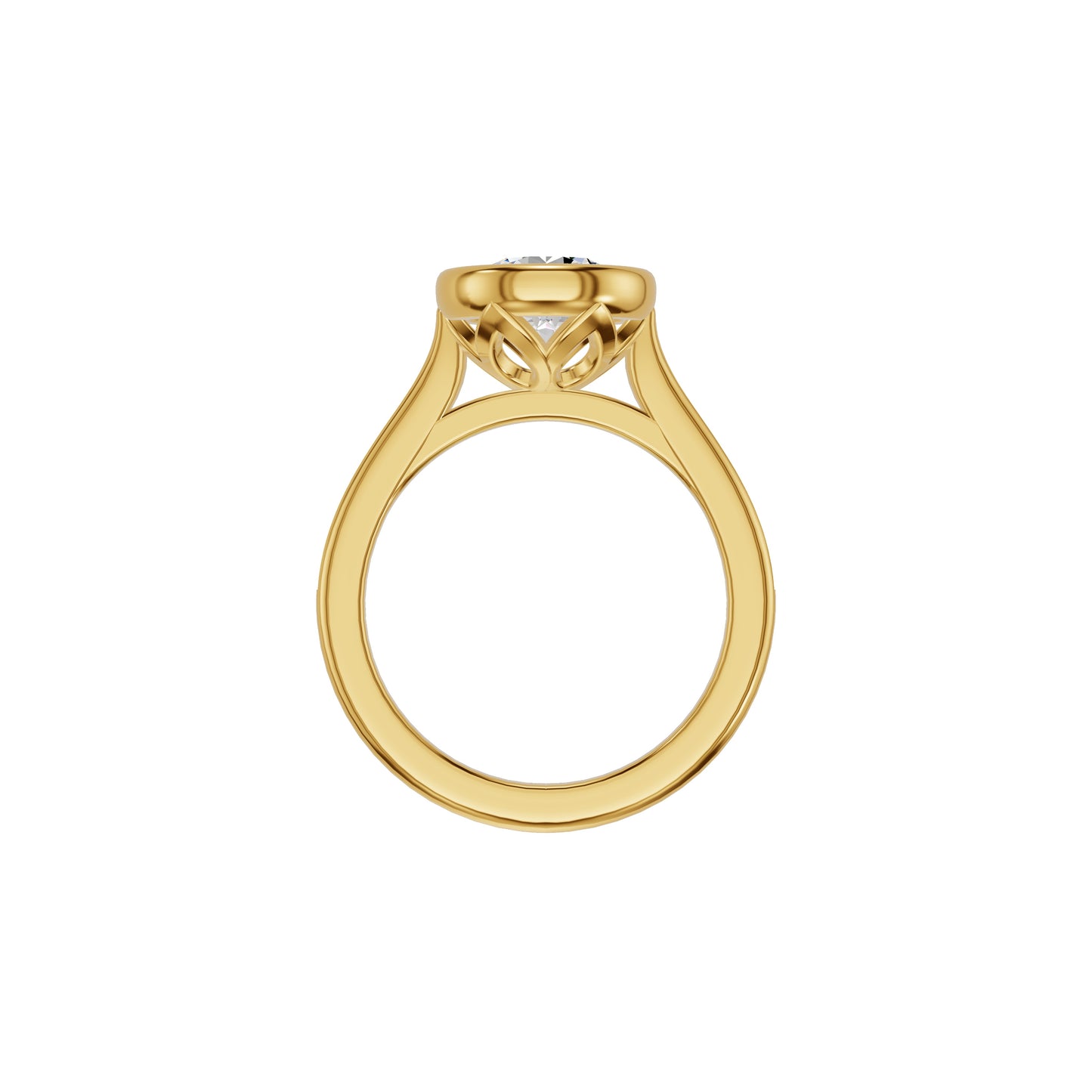 DLR002425 18 KT / Yellow Gold / 18