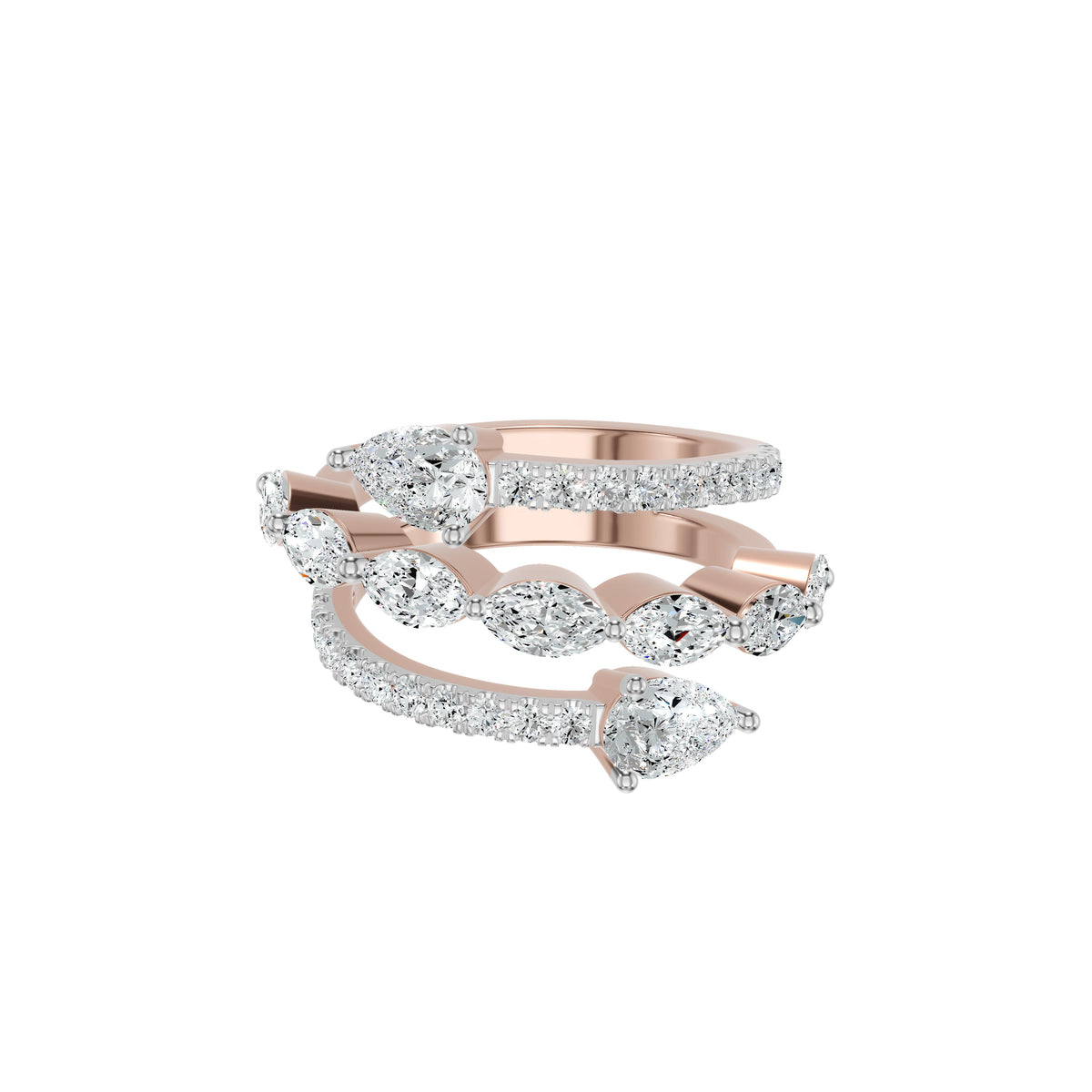 DLR002427 18 KT / Rose Gold / 18