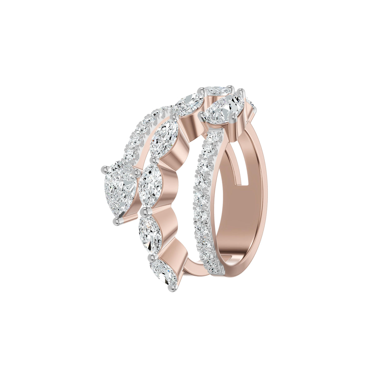 DLR002427 18 KT / Rose Gold / 18