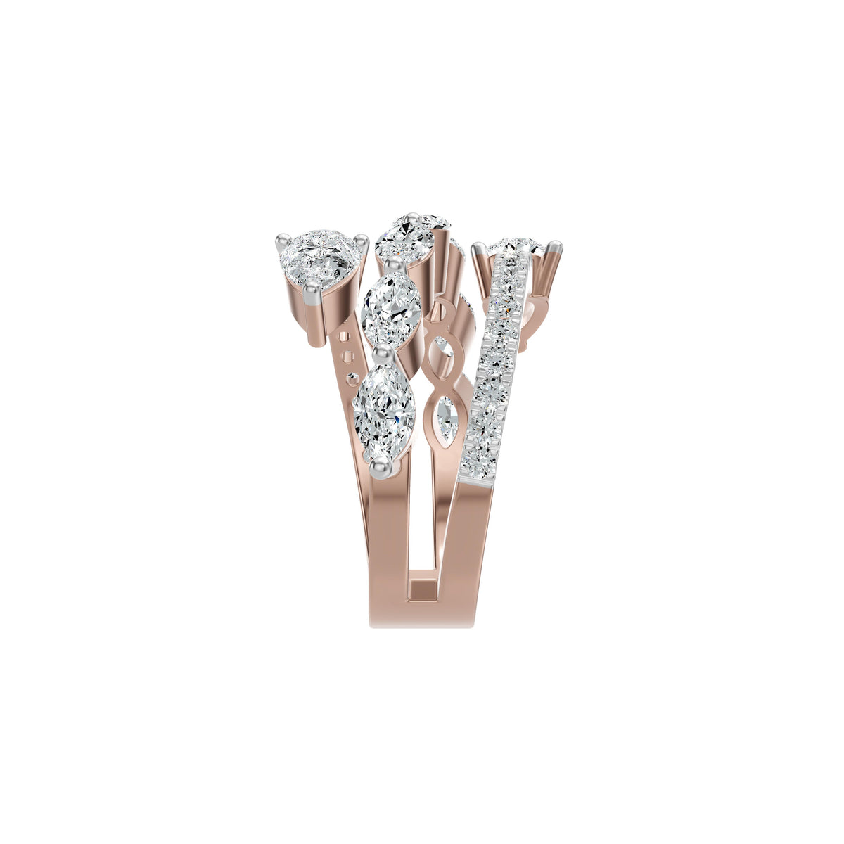 DLR002427 18 KT / Rose Gold / 18