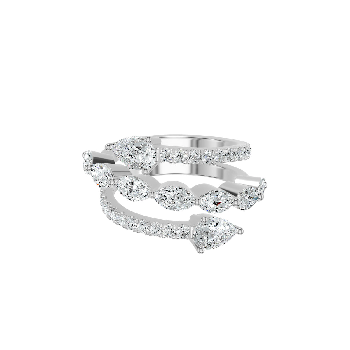 DLR002427 18 KT / White Gold / 18