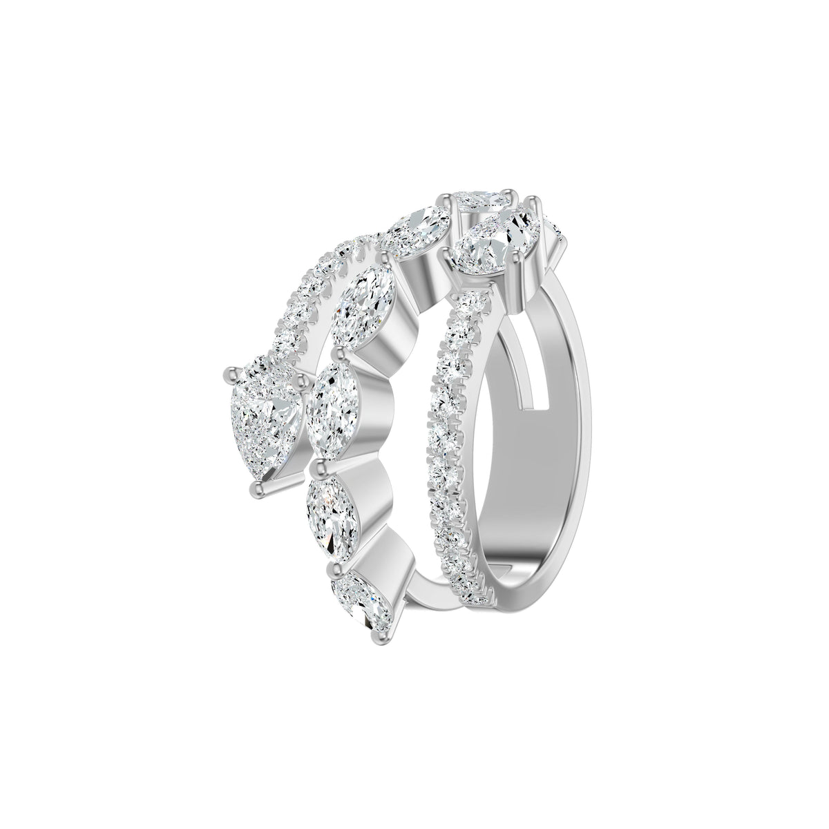 DLR002427 18 KT / White Gold / 18