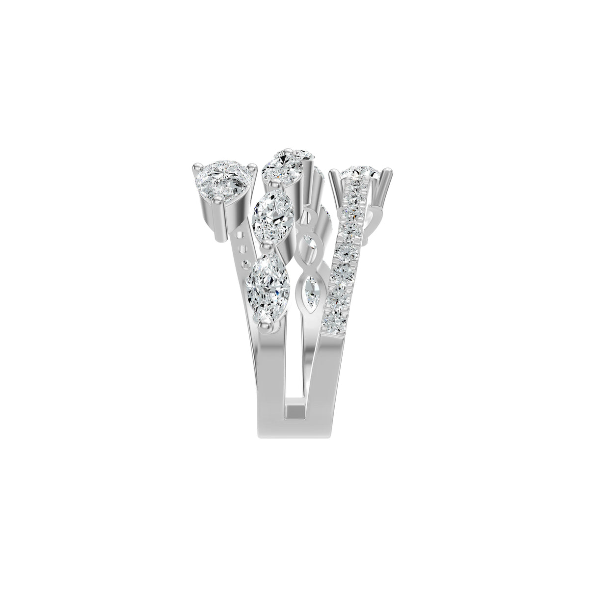 DLR002427 18 KT / White Gold / 18