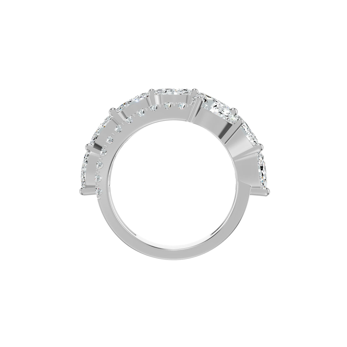 DLR002427 18 KT / White Gold / 18