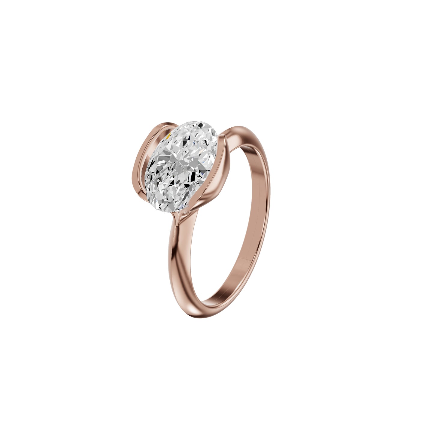 DLR002428 18 KT / Rose Gold / 18
