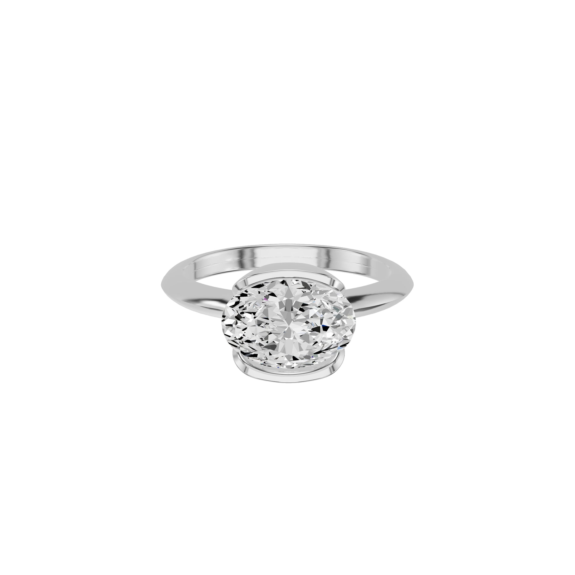 DLR002428 18 KT / White Gold / 18