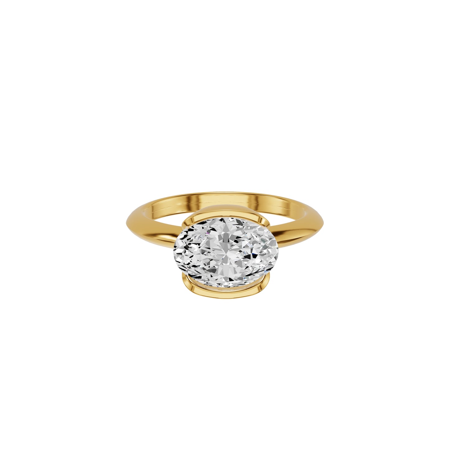 DLR002428 18 KT / Yellow Gold / 18