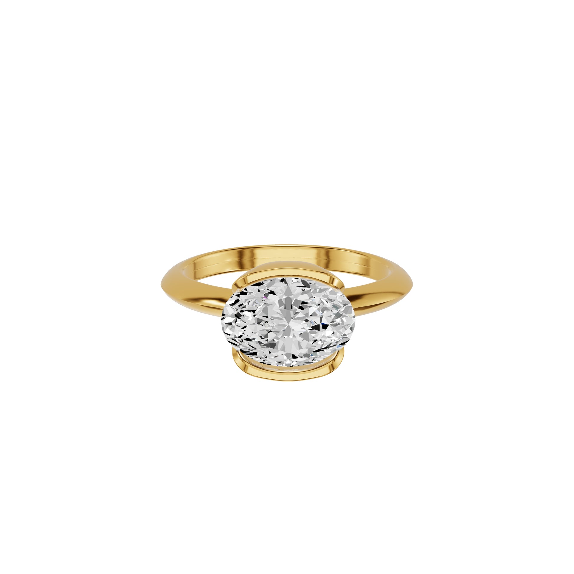 DLR002428 18 KT / Yellow Gold / 18