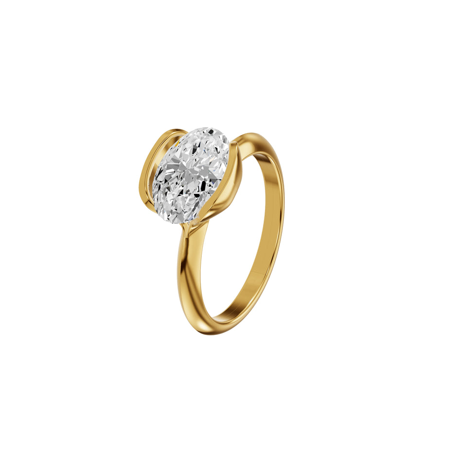 DLR002428 18 KT / Yellow Gold / 18