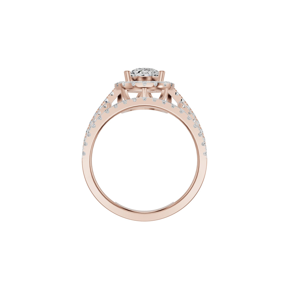 DLR002429 18 KT / Rose Gold / 18