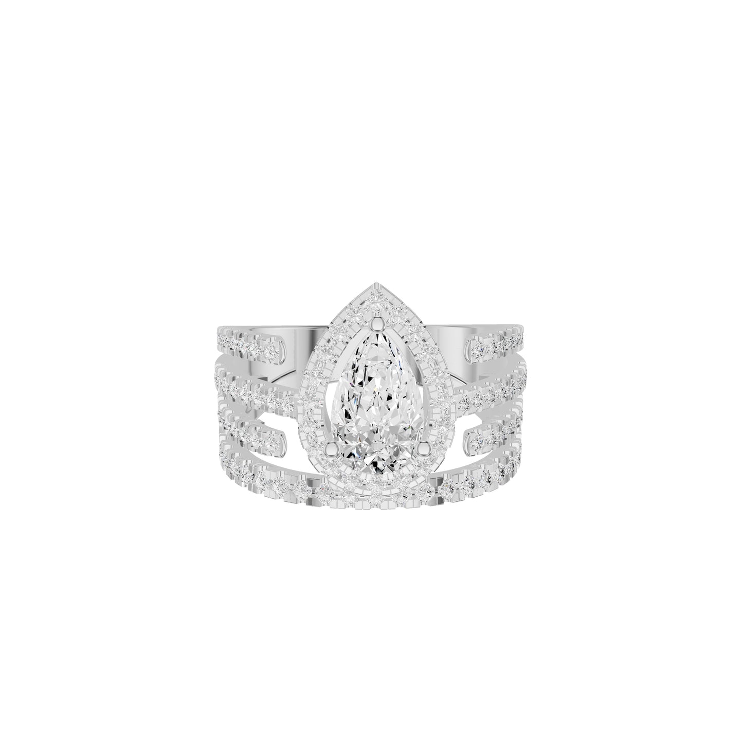 DLR002429 18 KT / White Gold / 18